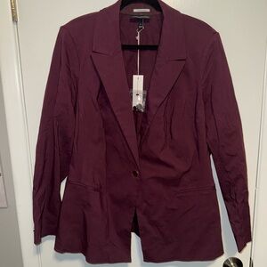 Lane Bryant Deep Purple Women's Blazer